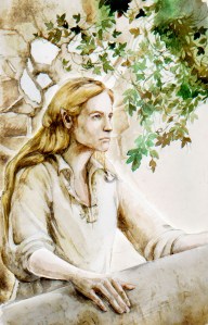 Finrod_in_Nargothrond_by_tuuliky